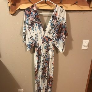 Cute V Neck Dress- S/M